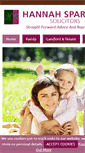 Mobile Screenshot of hannahsparrowsolicitors.com